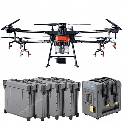 Комплект квадрокоптер DJI Agras T16 + 4 АКБ + ЗУ