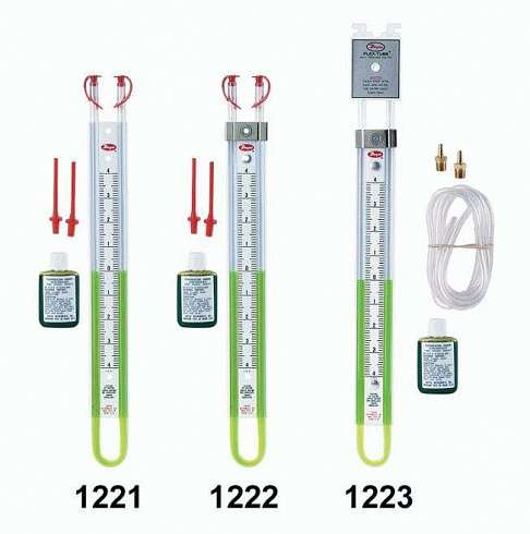 Dwyer Flex-Tube 1221/1222/1223 манометр U-образный