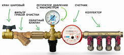 монтажная сборка счетчика МСС
